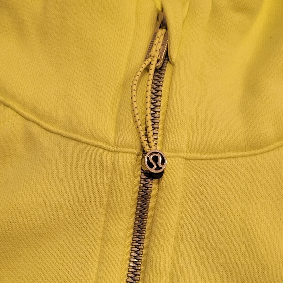 LULULEMON SCUBA OVERSIZED HALF ZIP HOODIE SWEATSHIRT IN WASABI - Picture 6 of 9